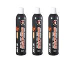 Lancer Tactical 560ml/18.9oz 14kg Powerful Green Gas High PSI G-1200 for Airsoft Pistol, Airsoft Rifle, Air Gun (Oil Free) -Pack of 3