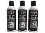 3Skull Matrix Green Gas for Airsoft BB Pistol Hand Gun Rifle, Clear - Pack of 3