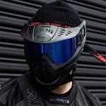HK Army HSTL Goggle Paintball Airsoft Mask with Anti Fog Thermal Lens (Black/Ice Lens)