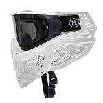 HK Army HSTL Skull Paintball Goggle/Airsoft Mask (White, Smoke)