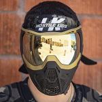 HK Army SLR Face Mask Goggle with Thermal Anti Fog HD Pure Lens System for Paintball and Airsoft - Midas