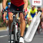 PRO BIKE TOOL 16g CO2 Cartridges - 5 Pack Threaded Canisters for Bike Tires - Fast and Reliable Inflation for Road and Mountain Cycling - Compatible with CO2 Inflators