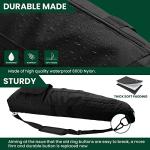 HUNTSEN Soft Double Shotgun Rifle Case 38” 42” 44” 46" 52" Long Gun Bag w/Padded Handle - Adjustable Sling Dual Lockable Zippers, Multiple Magazine Holder Pouches Outdoor Tactical Accessory Bags