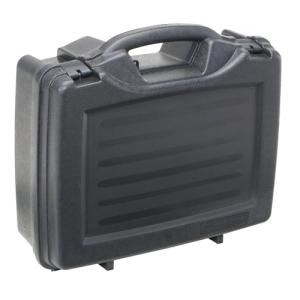 Plano Protector Series Four Pistol Case, Large, Black, Hunting Gun Case with Padlock Tabs and Foam Padding, Hard Plastic Pistol and Accessory Case