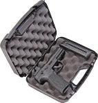 MTM 805-40 Single Pistol Handgun Case up to 4" Revolver Barrel, Black, 10.1"x8.0"x3.2"