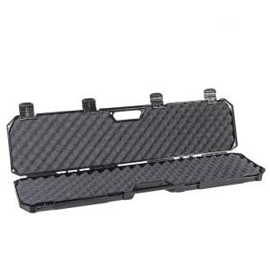 Condition 1 42” Economy Single Scope Hard Gun Carrying Case Model 210 with Foam, Long Storage Case, Lockable TSA Friendly, Water Resistant, Made in USA, 42.03"x10.50"x3.81" Black