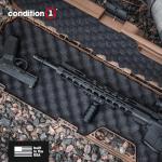 Condition 1 42” Economy Single Scope Hard Gun Carrying Case Model 210 with Foam, Long Storage Case, Lockable TSA Friendly, Water Resistant, Made in USA, 42.03"x10.50"x3.81" Black