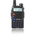 Baofeng UV-5R Tidradio Wireless Programmer Baofeng Bluetooth Two Way Radio Battery and Earpiece for Hunting Survival Gear Battery and Earpiece for Hunting Survival Gear (Black)
