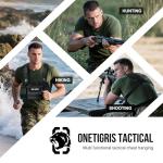 ONETIGRIS Chest Rig, MOLLE Airsoft Chest Rigs Tactical Chest Rig Dangler Pouch Admin Pouch for Hunting Shooting Hiking