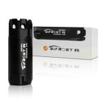 ACETECH Airsoft Pistol/Riffle RGB Tracer Unit Bifrost R 14mm CCW Negative Thread with M14- to M11+ Adaptor Glow in The Dark Green/Red BB LED Rainbow Lighting Effect (Black)