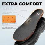 NORTIV 8 Men's Tactical Hiking Boot Lightweight Cushion Sole Boots for Work All Day Side Zipper Motorcycle Combat Military Boot Arch Support 8 Inches Terrascope,Size 10,Black,NMUMMT2503