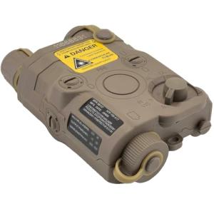 H World Shopping FMA Navy Seal PEQ-15 Dummy Case BOX Model For Tactical AEG Airsoft Display DE (Case ONLY)