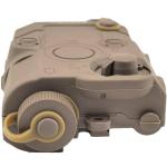 H World Shopping FMA Navy Seal PEQ-15 Dummy Case BOX Model For Tactical AEG Airsoft Display DE (Case ONLY)