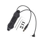 PEQ-15/DABL-A2/NAGL Red/Green Laser Dot IR Indicator Sight with M300A/M600C Flashlight & Dual Control Pressure Button Switch，604 Lumen White LED Scout Lights Torch