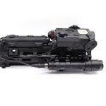 Jmtac Augmented Dual Remote Pressure Switch Assembly for M Series Scout Light and PEQ Box 2.5 Plug Double Tape Switches (Black-2.5 Plug)