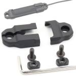 LThyzszb Mlok Pressure Switch Mount Plate for PEQ 15 Remote Tape Switch Mounting Aluminum (Mlok-Black)