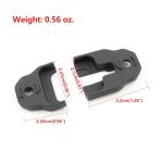 LThyzszb Mlok Pressure Switch Mount Plate for PEQ 15 Remote Tape Switch Mounting Aluminum (Mlok-Black)