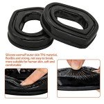 COMBATGEAR Gel earpads replacemnt Compatible with Earmo OPSMEN Electronic Shooting Earmuffs M31 M32 Tactical headsets
