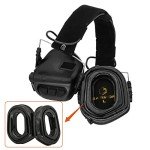 COMBATGEAR Gel earpads replacemnt Compatible with Earmo OPSMEN Electronic Shooting Earmuffs M31 M32 Tactical headsets
