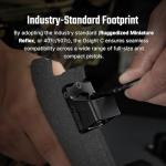 Osight C Micro Red Dot Sight, 3 MOA Dot & 32 MOA Circle Reticle, 407c/507c Footprint Open Reflex Sight, Parallax-Free Durable Sights for Full-Sized Setups