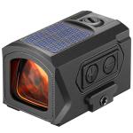 CVLIFE Solar Enclosed Red Dot Sight, Multi-Reticle 2 MOA Dot & 30 MOA Circle for RMR Footprint, Parallax-Free Red Dot Sight, Reflex & Precise Optic with Adapter Plate for MOS