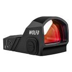 Cyelee WOLF0 Micro Reflex Red Dot Sights with Shake Awake (for RMR Pistol Cut) 3 MOA Reticle
