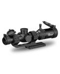 CVLIFE JackalHowl 1-4x20 LPVO Rifle Scope with Cantilever Mount, Illuminated BDC Reticle Rimfire Scope Compact Riflescope with Zero Reset for Hunting