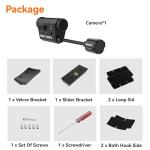 RunCam Helmet Camera,1080P Bendable Action Camera with 7 Hours Recording with App Control for Airsoft Riding Cycling Climbing Outdoor Sports