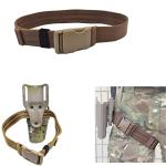 Mid-Low Ride Holster Platform Adapter Universal Belt Loop Receiver Plate Mounts Tactical Hand Gun Holster with Elastic Leg Strap (cp Holster 1#)