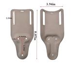 Mid-Low Ride Holster Platform Adapter Universal Belt Loop Receiver Plate Mounts Tactical Hand Gun Holster with Elastic Leg Strap (cp Holster 1#)