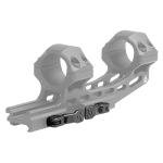 UTG ACCU-SYNC QR 1", High Pro, 50mm Offset Scope Mount, Black