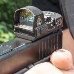 UTG Super Slim RDM20 Mount for Rear Sight Dovetail, Glock