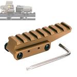 Phoking Optic Riser Mount Red Dot Riser Mount for Red Dot Sight Scope Optics