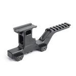 NECARL Tactical Group Type HY Mount Red Dot Riser Mount Laser Combo Adapter Mount Base Picatinny Rail Riser Scope Mount for T1 T2 Optic Scope Sight Holographic (4BK)