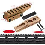 Phoking Optic Riser Mount Red Dot Riser Mount for Red Dot Sight Scope Optics