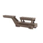 Tactical T1 Hydra Mount Metal Bracket Adapter 20mm Guide Rail for Airsoft Paintball Hunting (Tan)