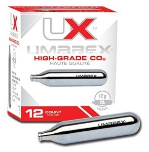 Umarex High-Grade CO2 Cartridges for Pellet Guns, BB Guns and Airsoft Guns