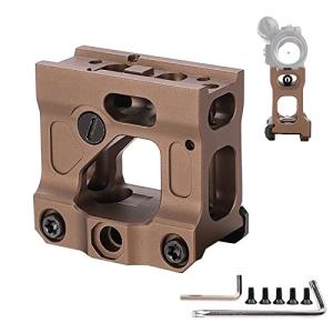 Phoking Red Dot Riser Mount Picatinny Riser Mounts for T1 T2 H1 H2 Optic Sight Accepts All Footprint Optics