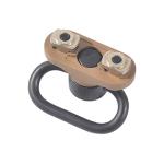 JIALITTE Mount Standard QD Swivel 1.25 Inch Adapter for Mlok Rail System (Sand)