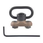 JIALITTE Mount Standard QD Swivel 1.25 Inch Adapter for Mlok Rail System (Sand)