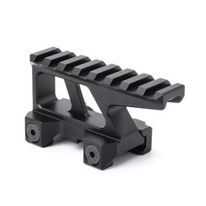 QIRUIMY 8 Slots Picatinny Riser Mount,1.76" High,Picatinny/Walker Rail Riser with a Height Increase of 1.5 Inches for Red Dots, Scopes, Optics, Flashlight