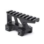 QIRUIMY 8 Slots Picatinny Riser Mount,1.76" High，Picatinny/Walker Rail Riser with a Height Increase of 1.5 Inches for Red Dots, Scopes, Optics, Flashlight