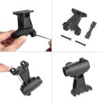 rdzzwxw Tactical Red Dot Riser Mount, Metal Picatinny Riser Scope Adapter Mount for T1 T2 Optic Sight, 2.91" Optic Centerline Optic Riser, Fit for 20mm Picatinny Rail