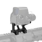 QIRUIMY 8 Slots Picatinny Riser Mount,1.76" High，Picatinny/Walker Rail Riser with a Height Increase of 1.5 Inches for Red Dots, Scopes, Optics, Flashlight