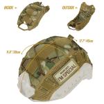 OneTigris Helmet Cover, Tactical Cloth Cover for Fast Helmet in Size L or M/L, XL or L/XL, Bump Helmet in Size XL or L/XL - ZKB12 No Helmet
