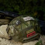 OneTigris Helmet Cover, Tactical Fast Cloth for Ops-Core Fast PJ Helmet in Size M/L, OneTigris PJ Airsoft Cover in Size M/L