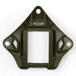 AOUTACC Tactical Helmet NVG Mount Shroud Steel Sports Camera Bracket Base for Fast Helmet (OD)