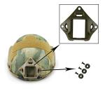 AOUTACC Tactical Helmet NVG Mount Shroud Steel Sports Camera Bracket Base for Fast Helmet (OD)