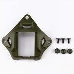 AOUTACC Tactical Helmet NVG Mount Shroud Steel Sports Camera Bracket Base for Fast Helmet (OD)