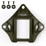 AOUTACC Tactical Helmet NVG Mount Shroud Steel Sports Camera Bracket Base for Fast Helmet (OD)